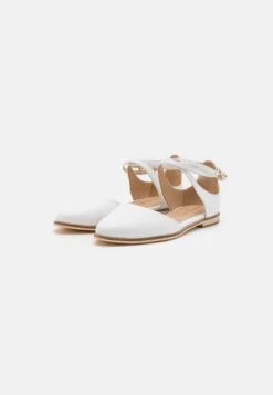 Anna Field Leather- Ballerina'S Met Enkelbandjes - White 8 Anna Field Leather- Ballerina'S Met Enkelbandjes - White -Anna Field 04b387330986465db9445e95468219d7