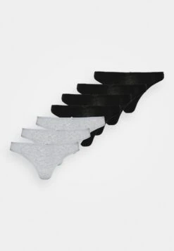 Anna Field Georgina 7Pp Thong Cotton - String - Black/Grey 10 Anna Field Georgina 7Pp Thong Cotton - String - Black/Grey -Anna Field 068371459ed841fe8798526863dbf5cb