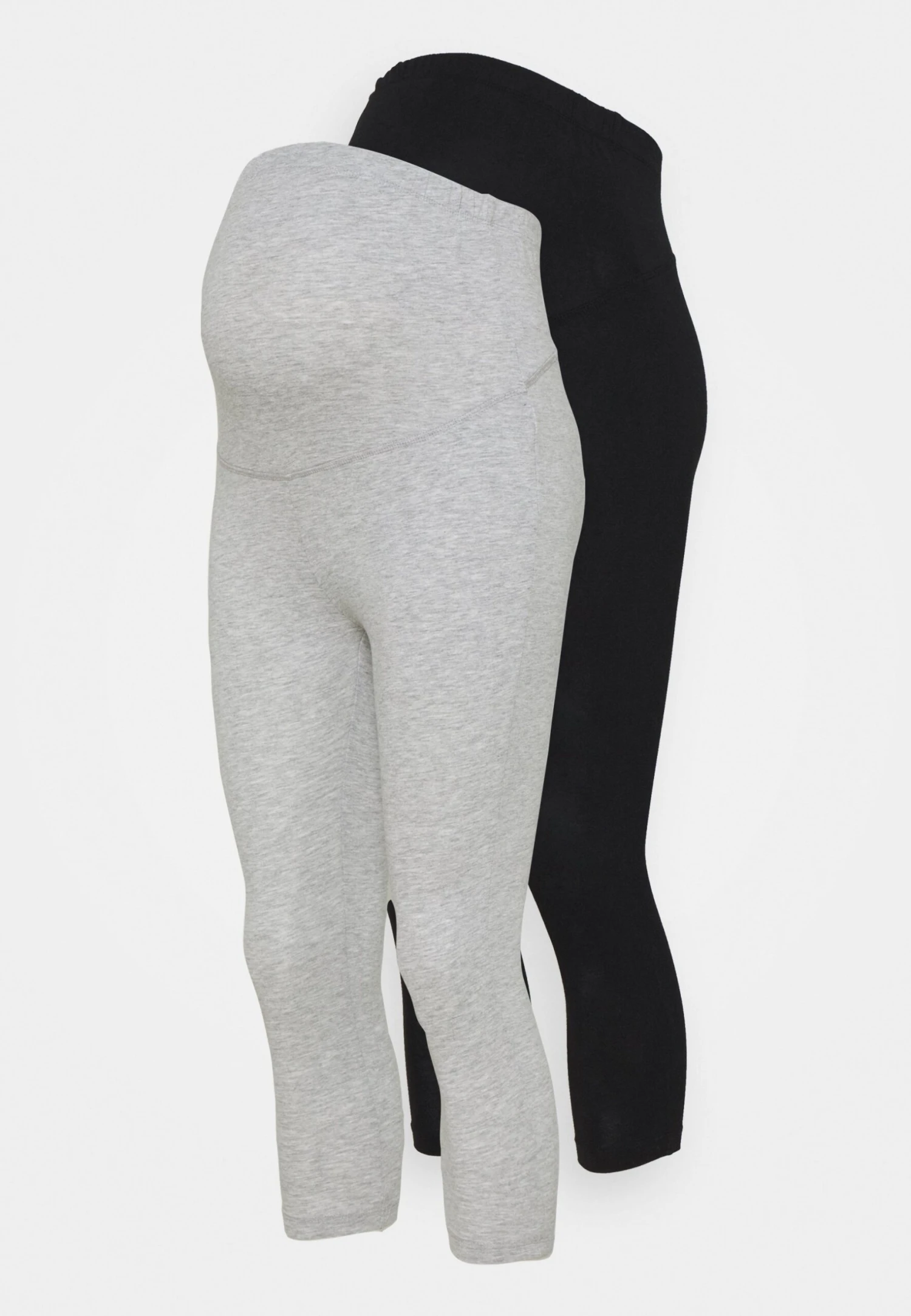2 Pack Capri - Legging - Black/Light Grey 1 2 Pack Capri - Legging - Black/Light Grey