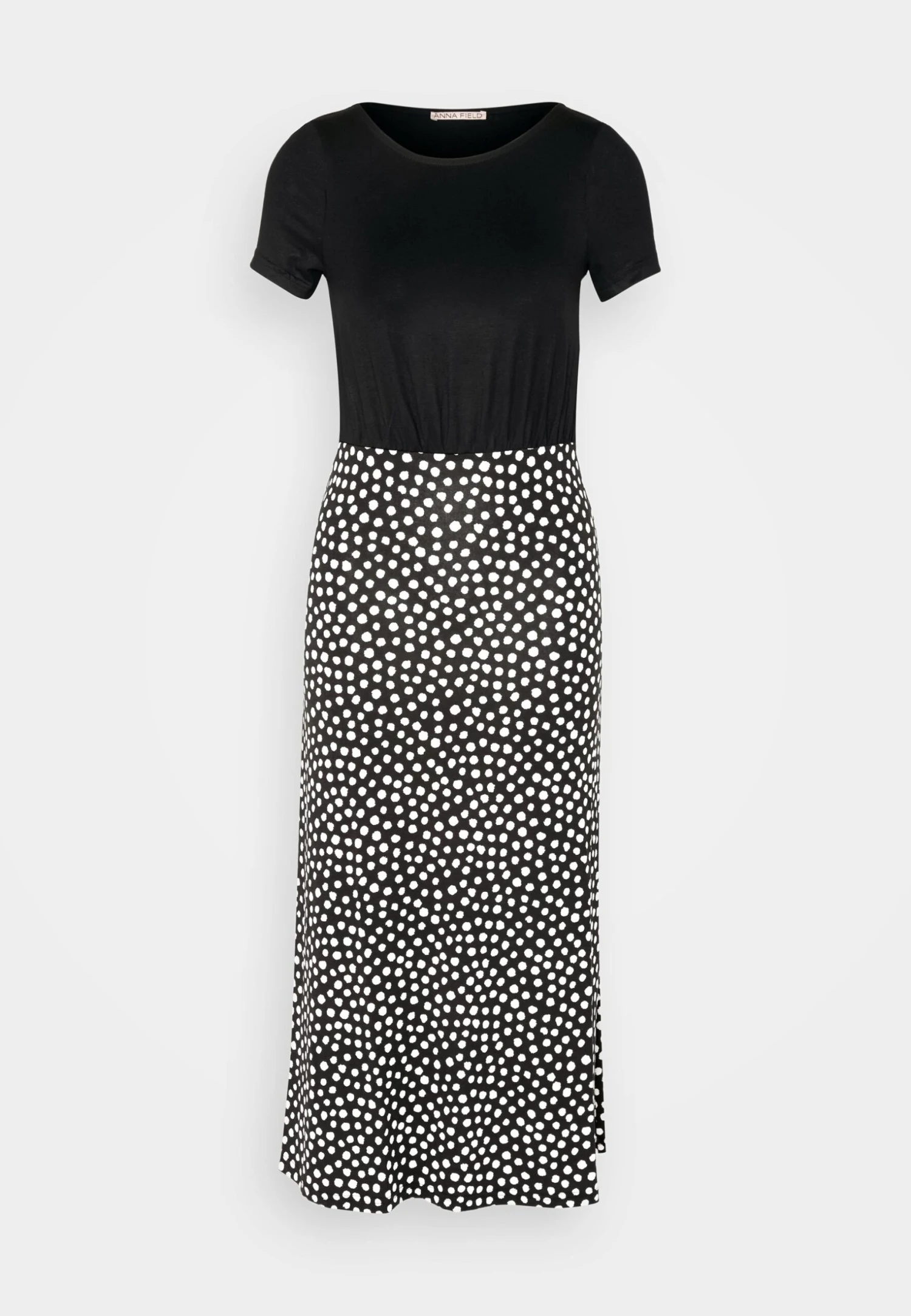 Anna Field Jerseyjurk - Black/White 5 Anna Field Jerseyjurk - Black/White - Image 5