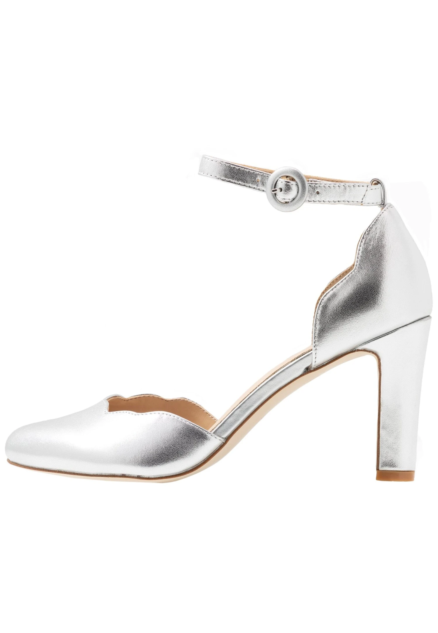 Anna Field Leather Pumps - Hoge Hakken - Silver 2 Anna Field Leather Pumps - Hoge Hakken - Silver - Image 2