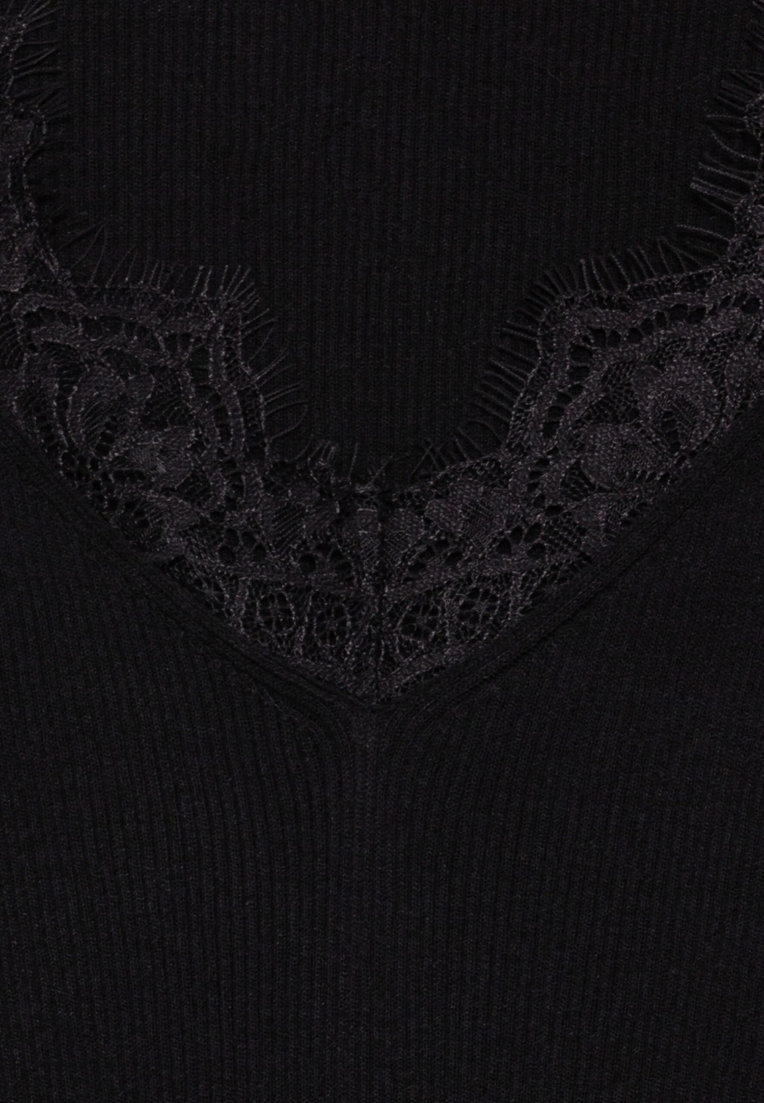 Anna Field Lace - Trui - Black 3 Anna Field Lace - Trui - Black - Image 3