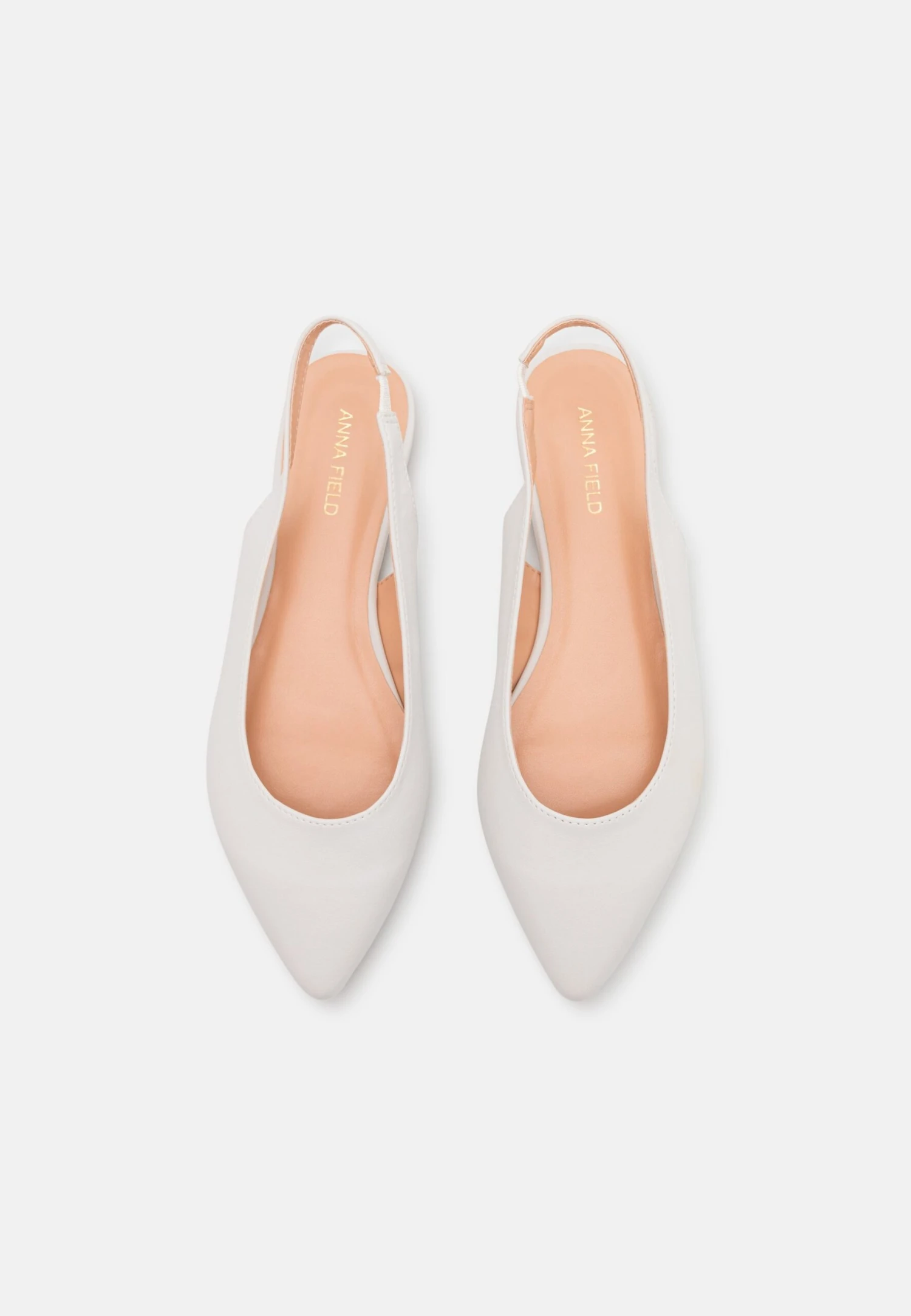 Anna Field Slingback Ballerina´S - White 6 Anna Field Slingback Ballerina´S - White - Image 6