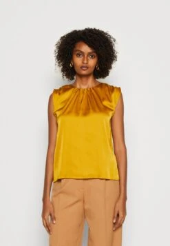 Anna Field Top - Gold-Coloured