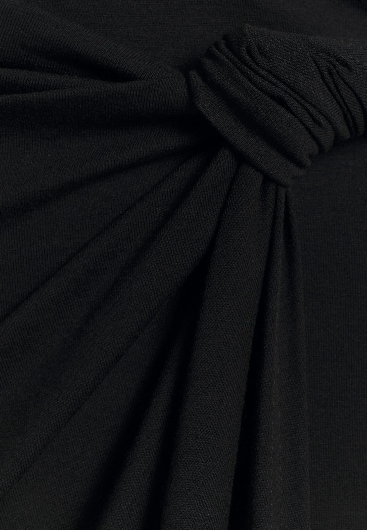 Anna Field Front Knot Midi Skirt - Kokerrok - Black 3 Anna Field Front Knot Midi Skirt - Kokerrok - Black - Image 3