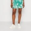 Anna Field Shorts - Green/Off White