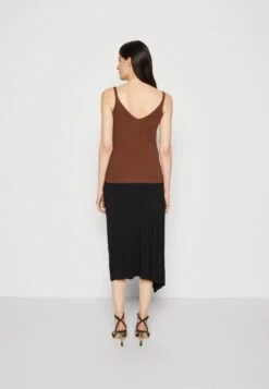 Anna Field Top - Dark Brown 8 Anna Field Top - Dark Brown -Anna Field 46a60524328344e787201a9b14c12a82