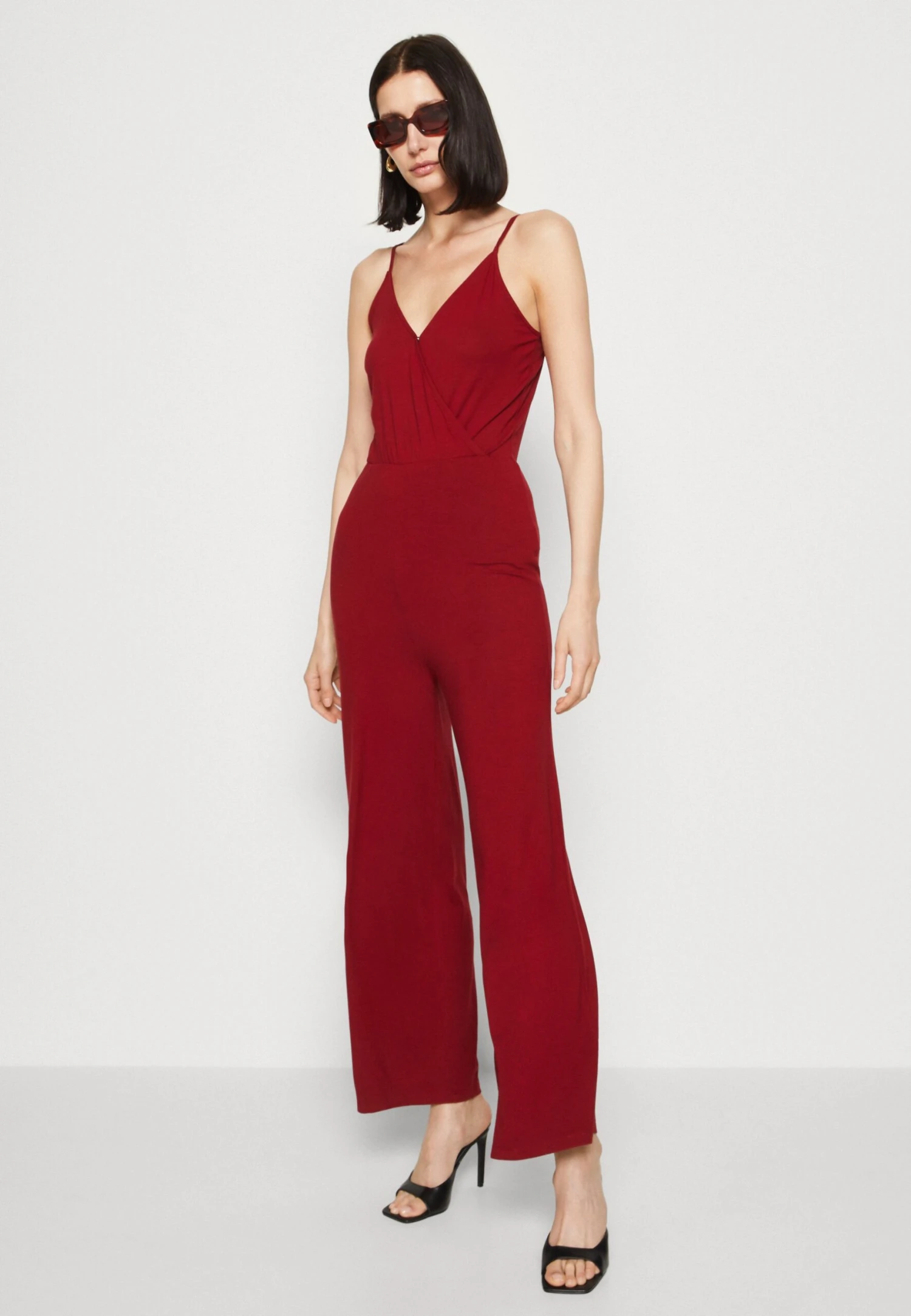 Anna Field Jumpsuit - Dark Red 4 Anna Field Jumpsuit - Dark Red - Image 4