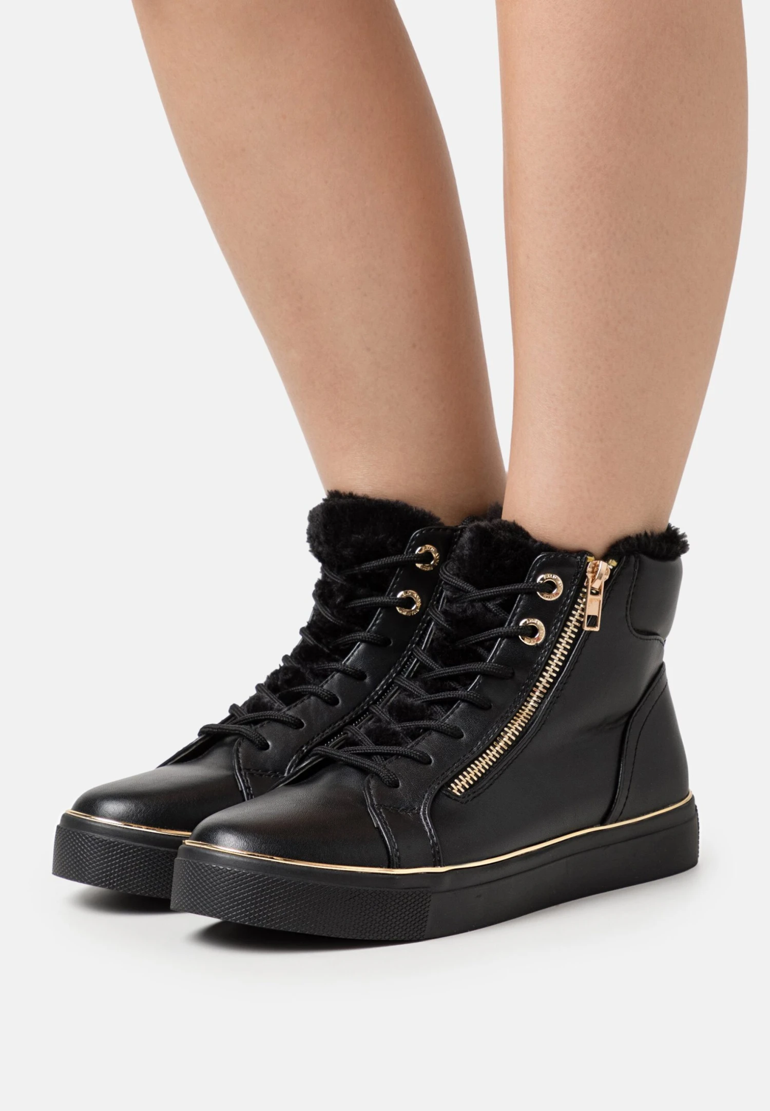 Anna Field Sneakers Hoog - Black 1 Anna Field Sneakers Hoog - Black