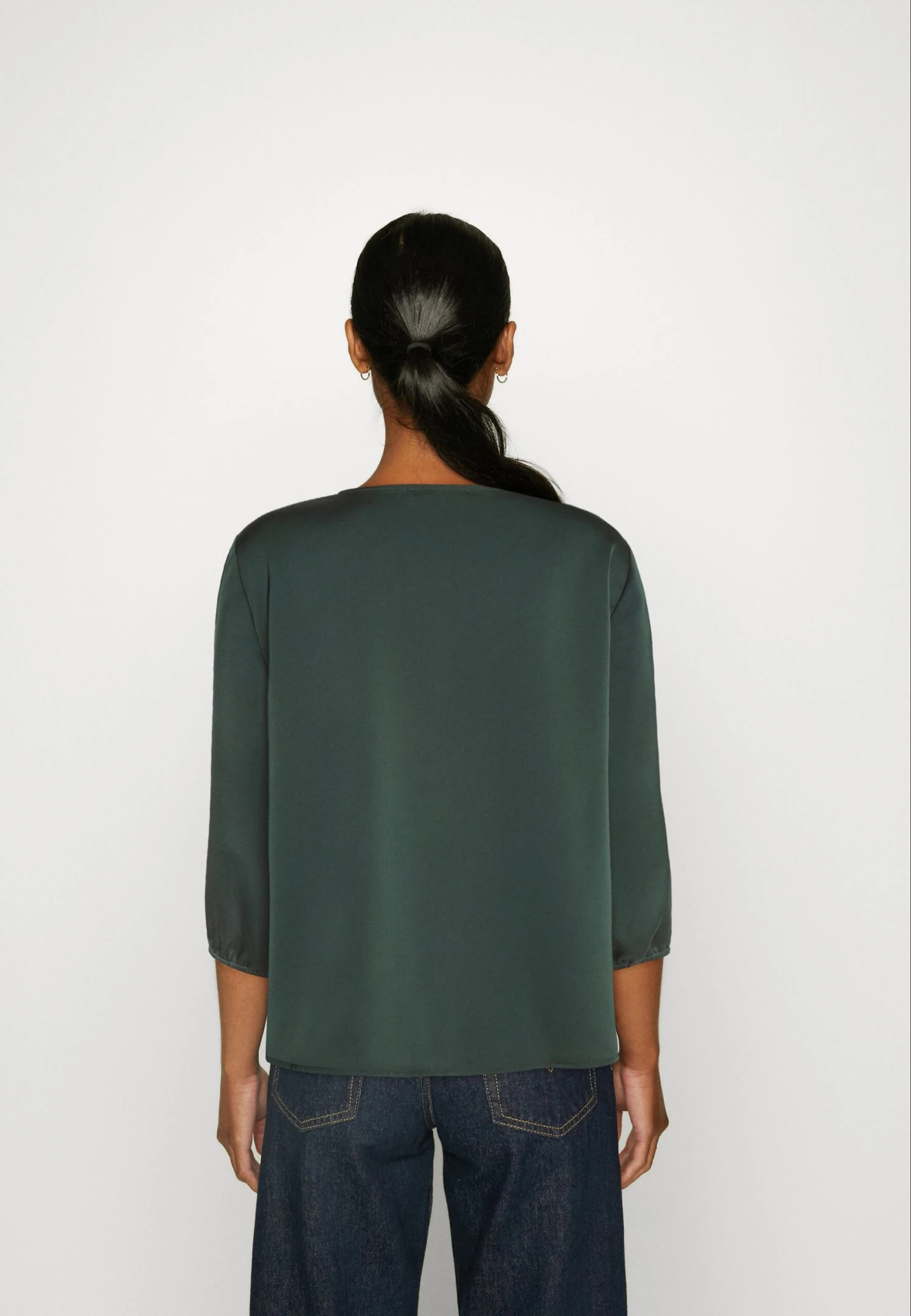Anna Field Blouse - Dark Green 3 Anna Field Blouse - Dark Green - Image 3