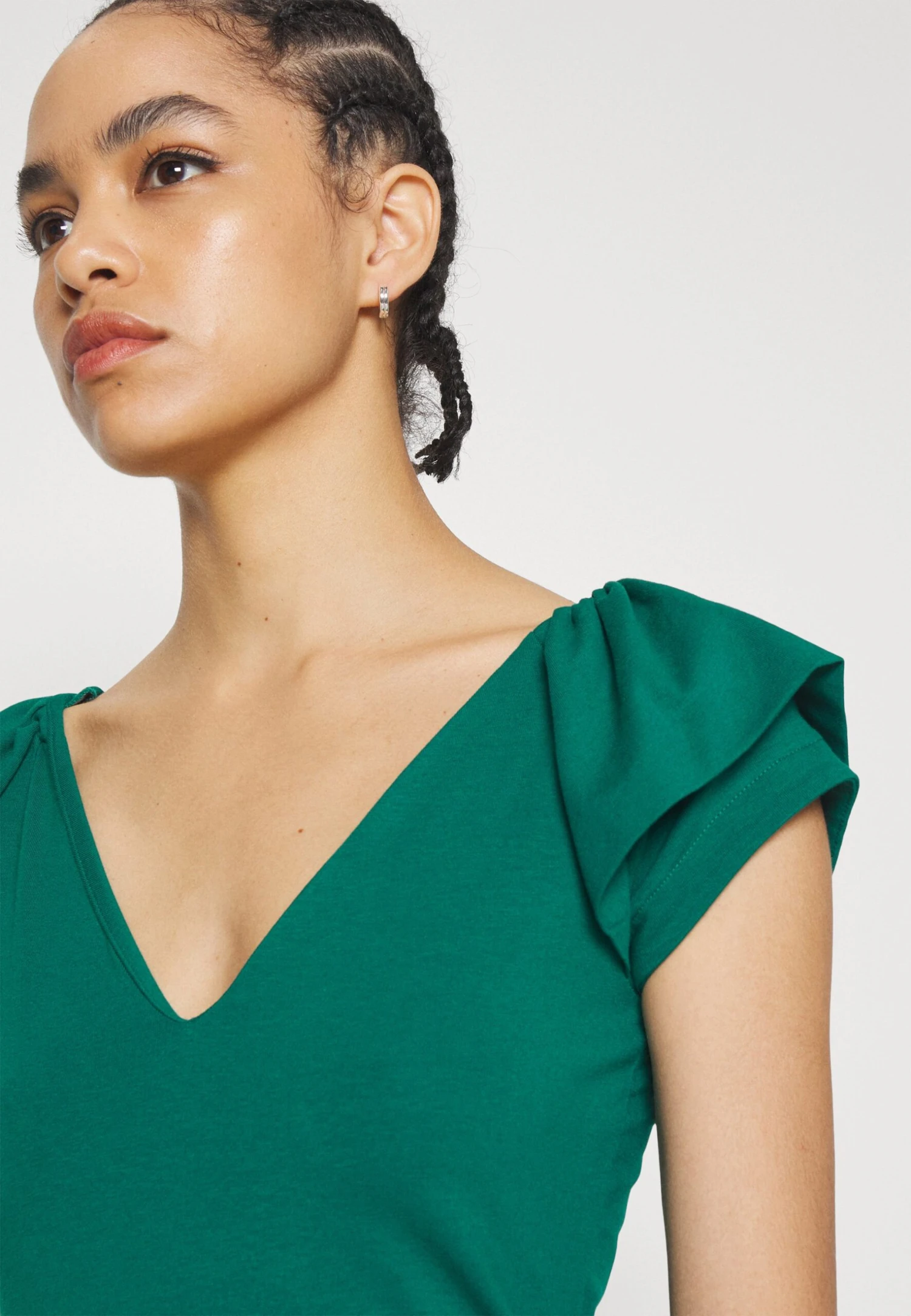 Anna Field T-Shirt Basic - Dark Green 7 Anna Field T-Shirt Basic - Dark Green - Image 7