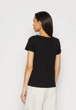 Anna Field 3 Pack- T-Shirt Basic - Black/White/Mottled Light Grey -Anna Field 52b55584a4f34fd6b2a6e39ab82a4a70