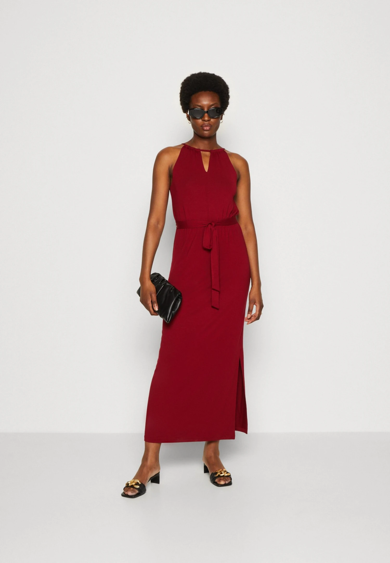 Anna Field Maxi-Jurk - Dark Red 2 Anna Field Maxi-Jurk - Dark Red - Image 2