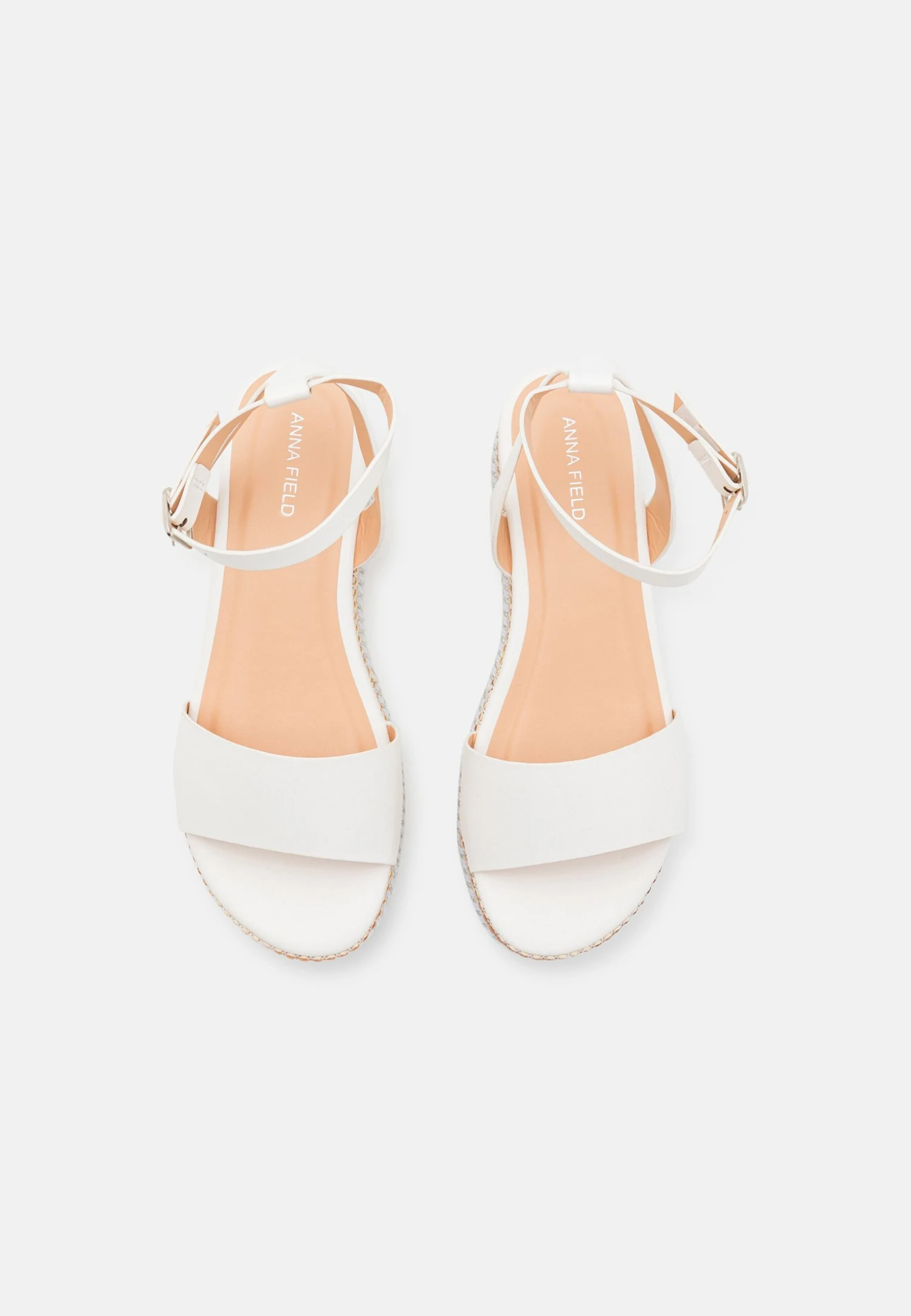 Anna Field Sandalen Met Plateauzool - White 6 Anna Field Sandalen Met Plateauzool - White - Afbeelding 6