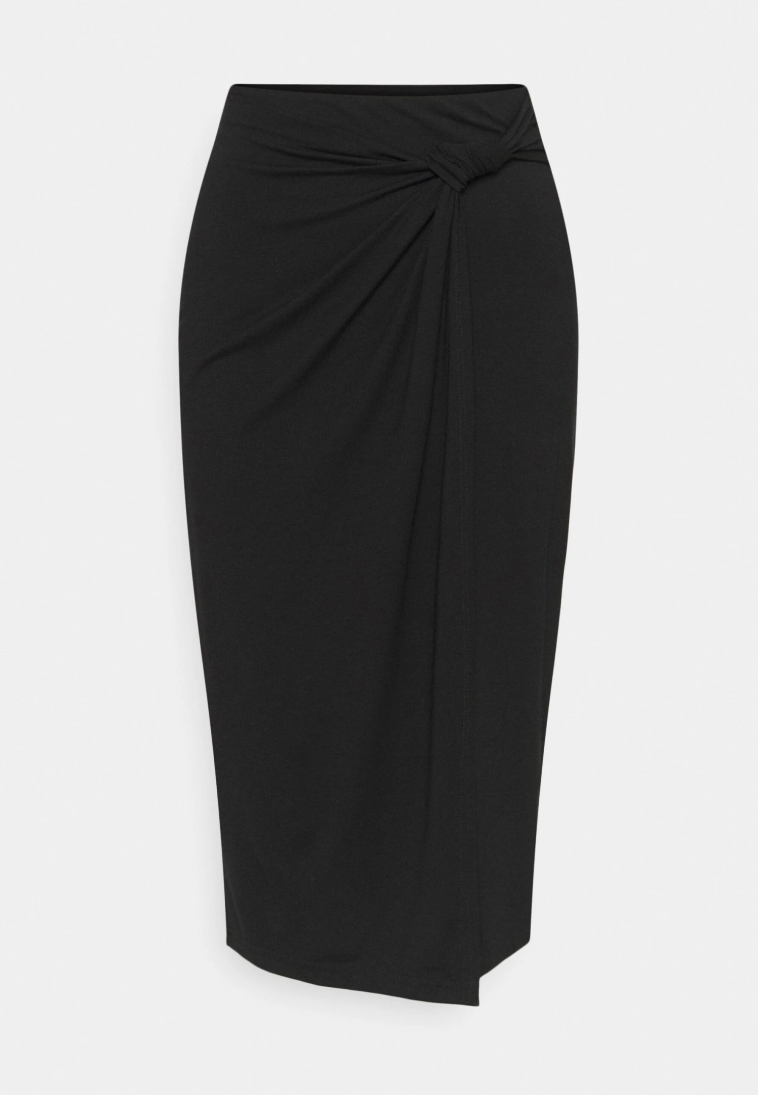 Anna Field Front Knot Midi Skirt - Kokerrok - Black 1 Anna Field Front Knot Midi Skirt - Kokerrok - Black