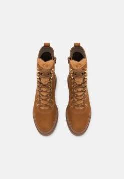 Anna Field Leather - Enkellaarsjes Met Plateauzool - Cognac 11 Anna Field Leather - Enkellaarsjes Met Plateauzool - Cognac -Anna Field 61a4ca3dea47458481d38acb184ce526