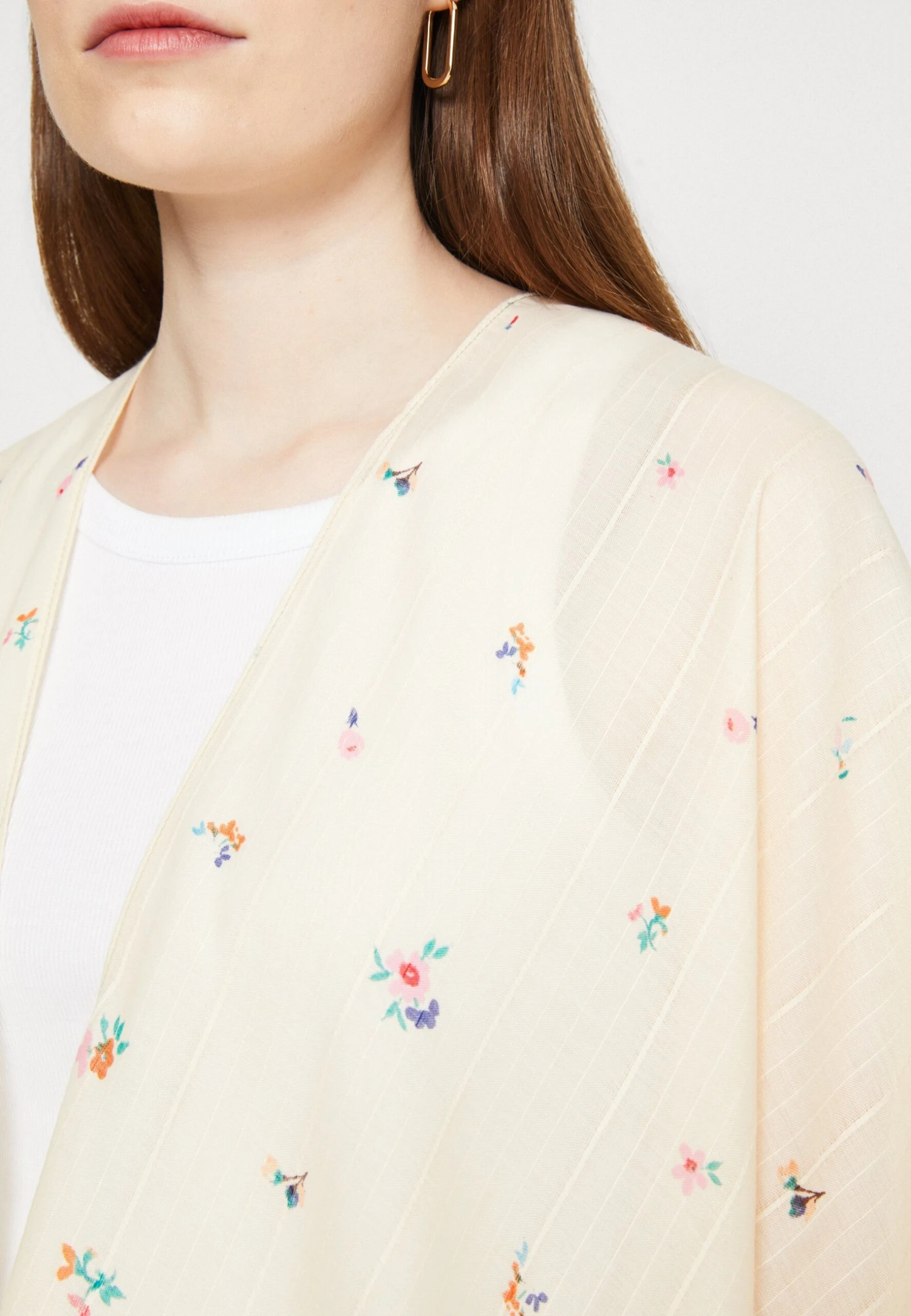 Anna Field Poncho - Yellow 6 Anna Field Poncho - Yellow - Image 6