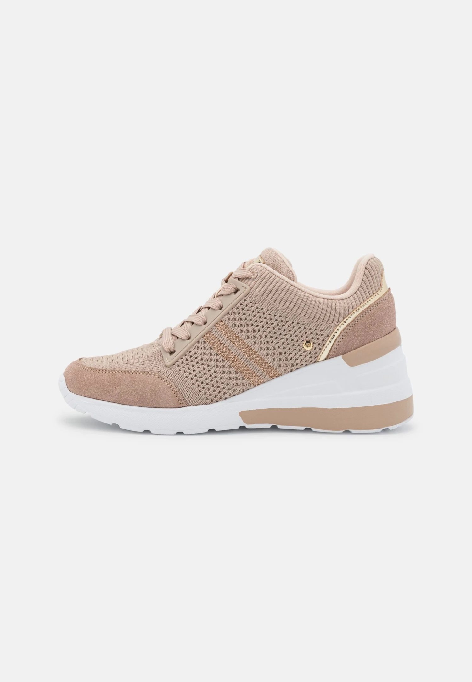 Anna Field Leather Mix - Sneakers Laag - Beige 2 Anna Field Leather Mix - Sneakers Laag - Beige - Image 2