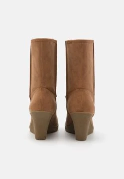Anna Field Winter Boot - Enkellaarsjes Met Sleehak - Cognac -Anna Field 7996478d26b54973a4236206968037b1