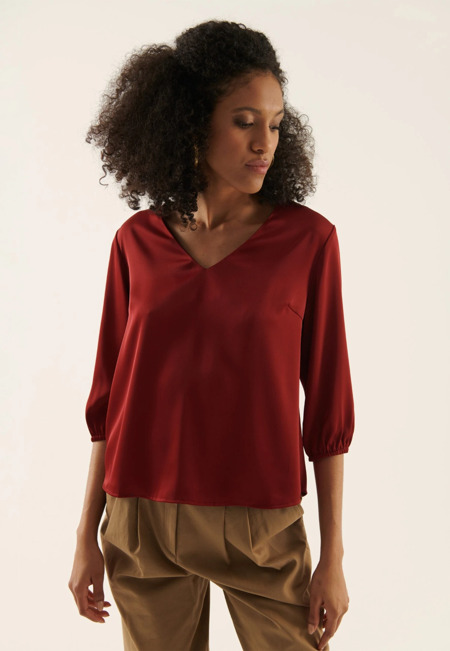 Anna Field Blouse - Red 1 Anna Field Blouse - Red