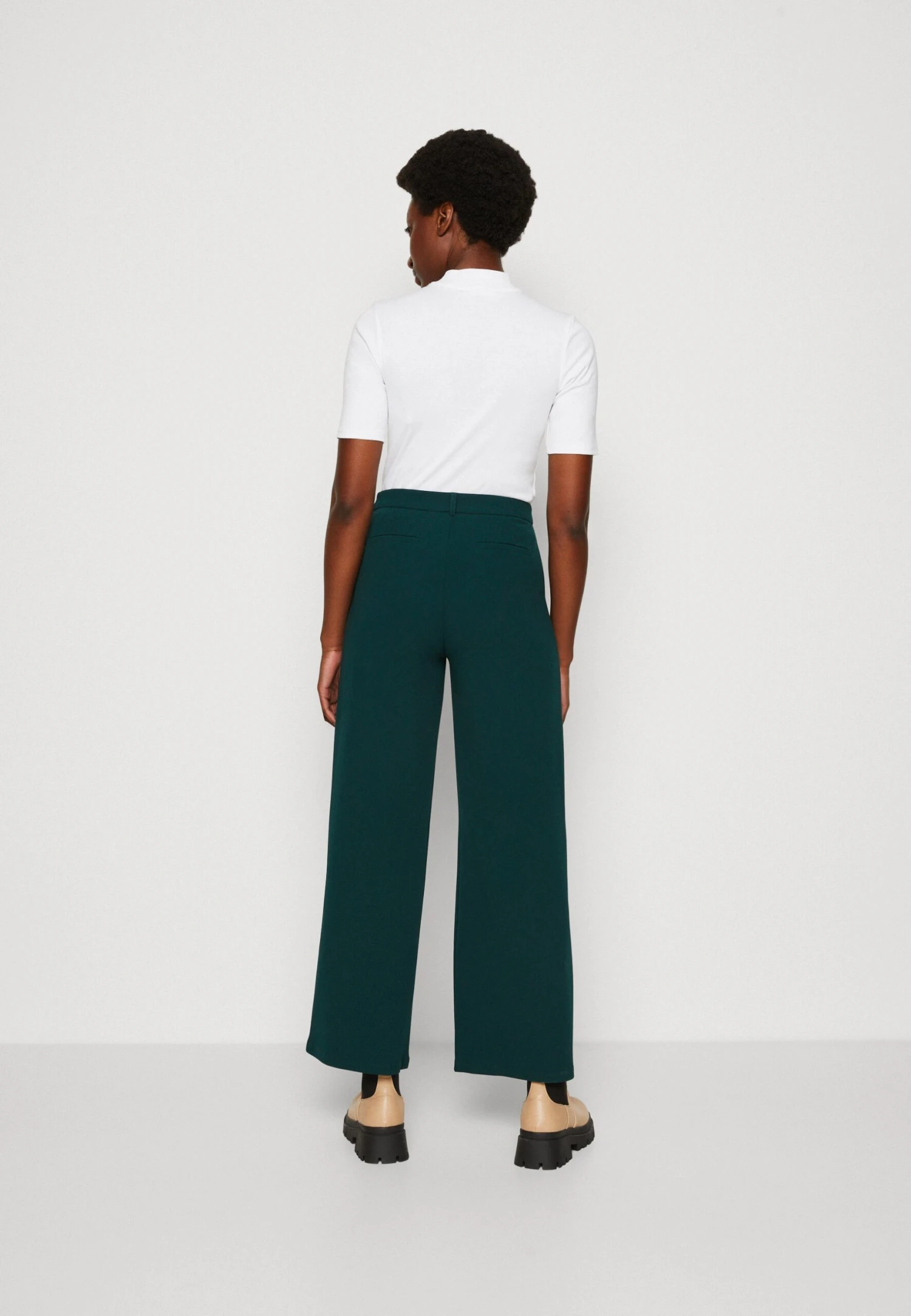 Anna Field Broek - Dark Green 3 Anna Field Broek - Dark Green - Image 3