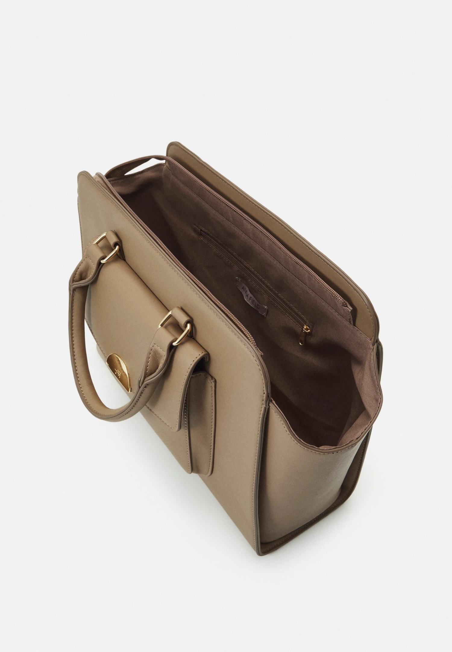 Anna Field Handtas - Taupe 3 Anna Field Handtas - Taupe - Afbeelding 3