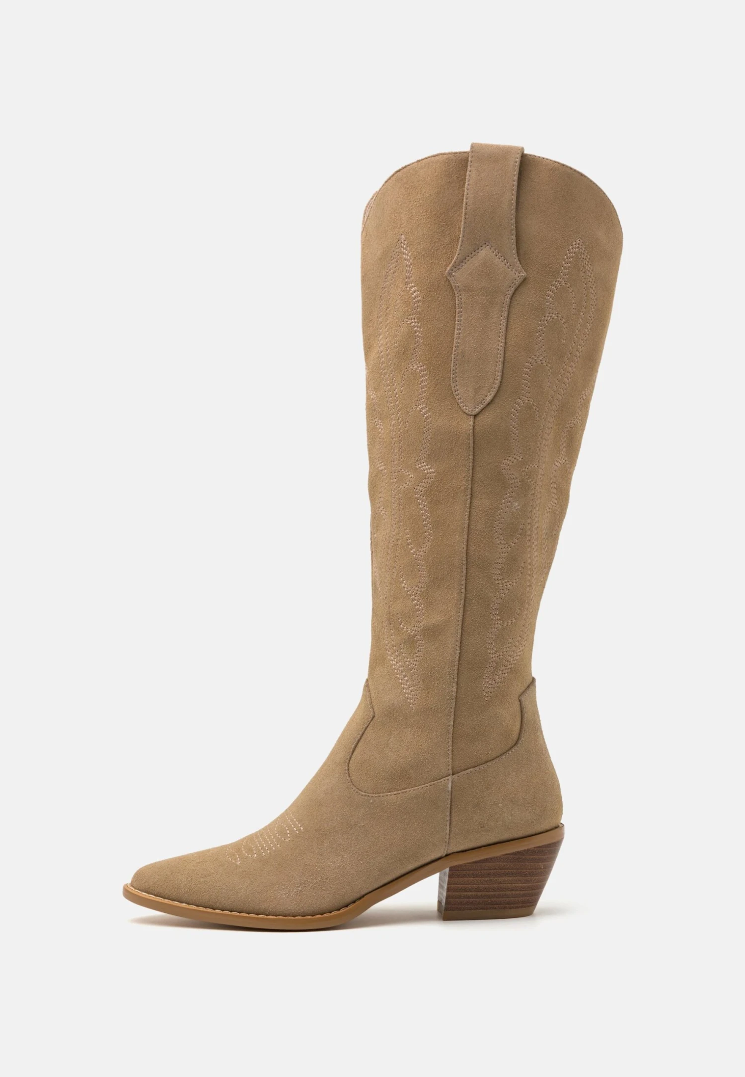 Anna Field Leather- Cowboy-/Bikerlaarzen - Beige 2 Anna Field Leather- Cowboy-/Bikerlaarzen - Beige - Afbeelding 2