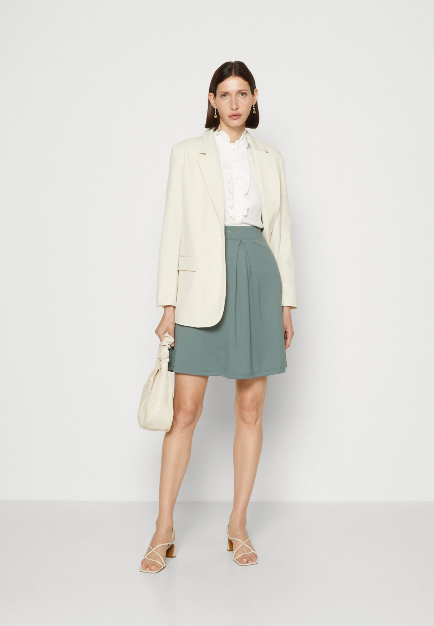 Anna Field A-Lijn Rok - Light Green 2 Anna Field A-Lijn Rok - Light Green - Image 2