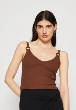 Anna Field Top - Dark Brown 9 Anna Field Top - Dark Brown -Anna Field 9d02a2fa42db4522ab9bc7701e0bed76