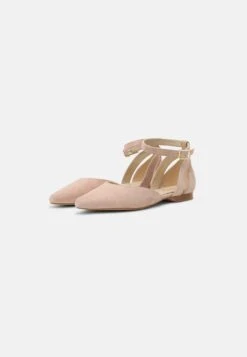 Anna Field Leather - Ballerina'S Met Enkelbandjes - Beige -Anna Field a261f99dfb234414b5b967fc7d2122d0