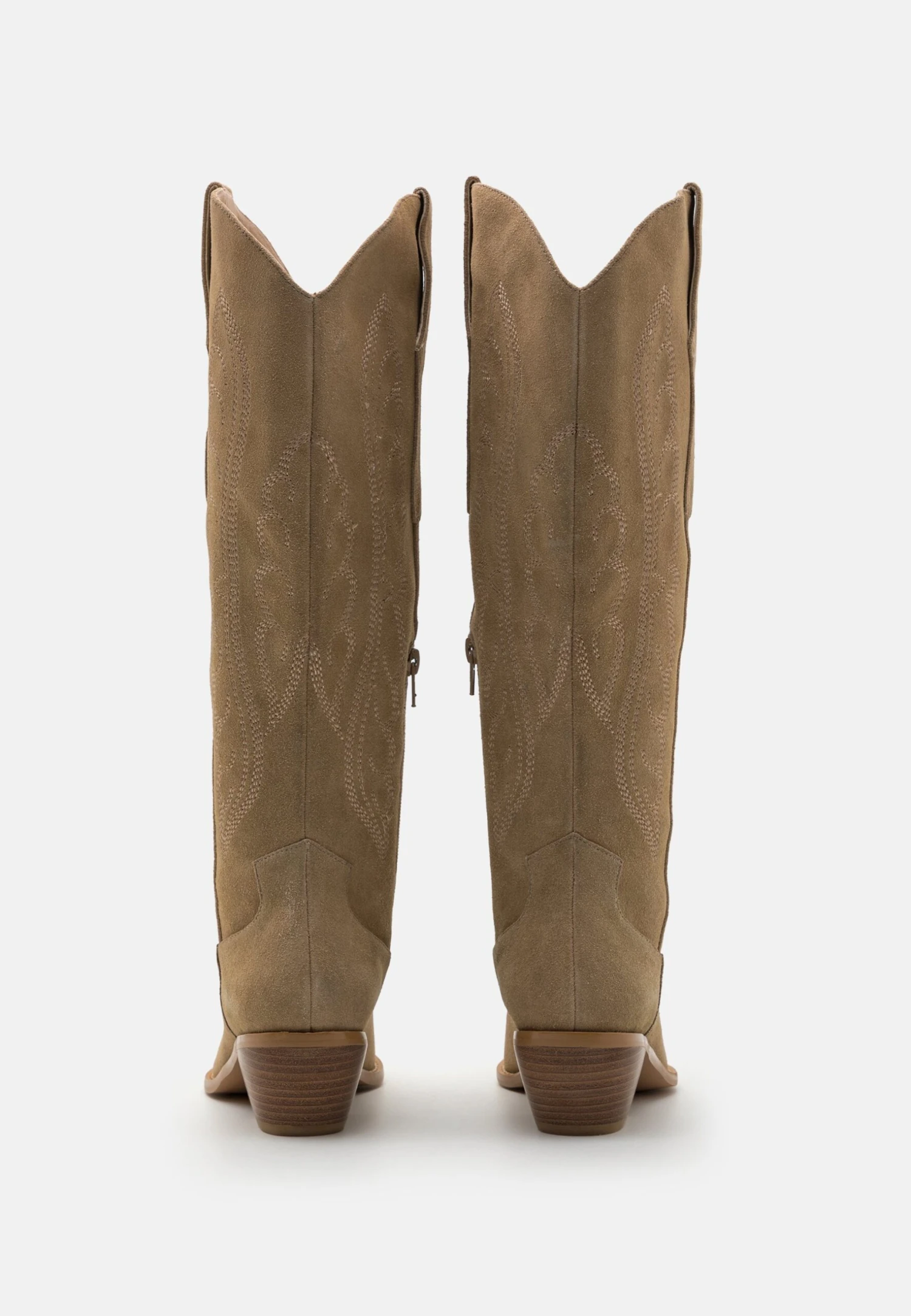 Anna Field Leather- Cowboy-/Bikerlaarzen - Beige 4 Anna Field Leather- Cowboy-/Bikerlaarzen - Beige - Afbeelding 4