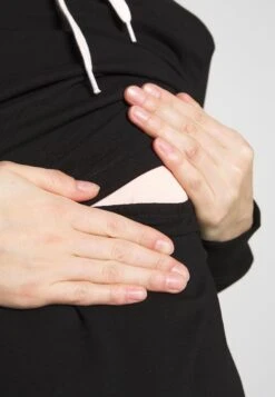 Nursing - Sweatshirt - Hoodie - Black -Anna Field aa89e73f460e42c3a7069b7af50865b3