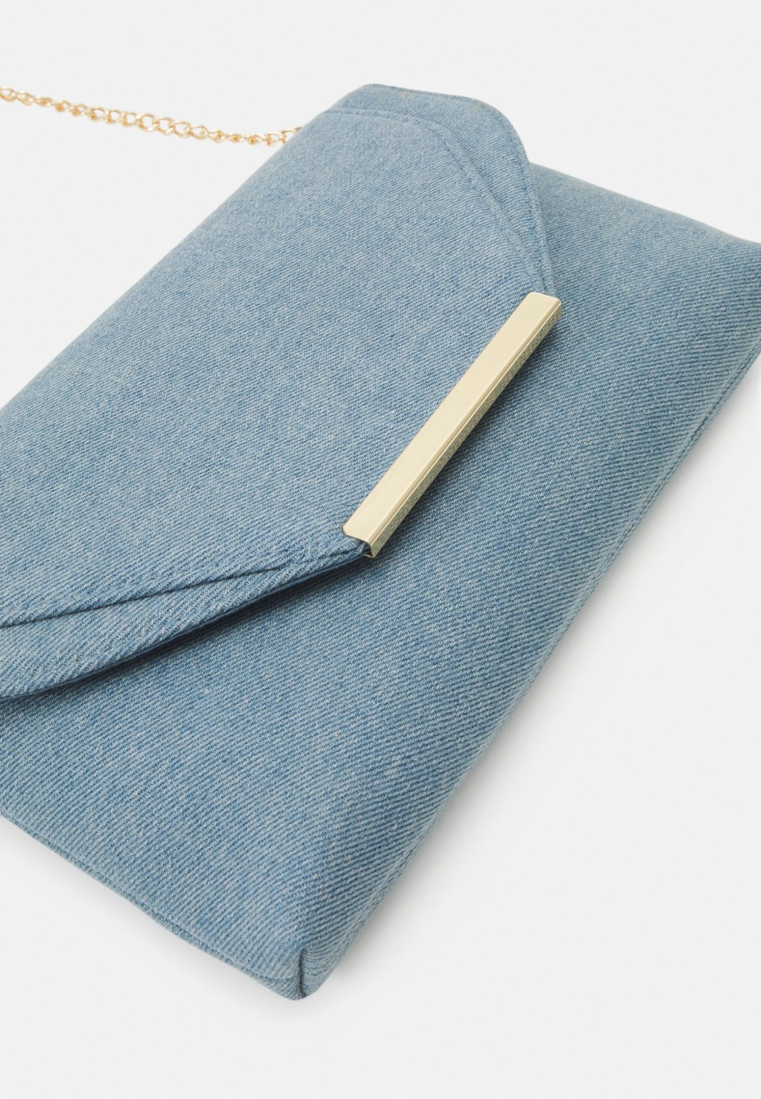 Anna Field Clutch - Light Blue 4 Anna Field Clutch - Light Blue - Image 4