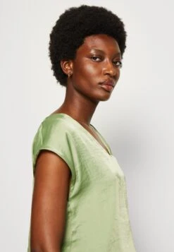 Anna Field T-Shirt Basic - Olive -Anna Field b37e465fdaf742a0b930274c1cdc1896