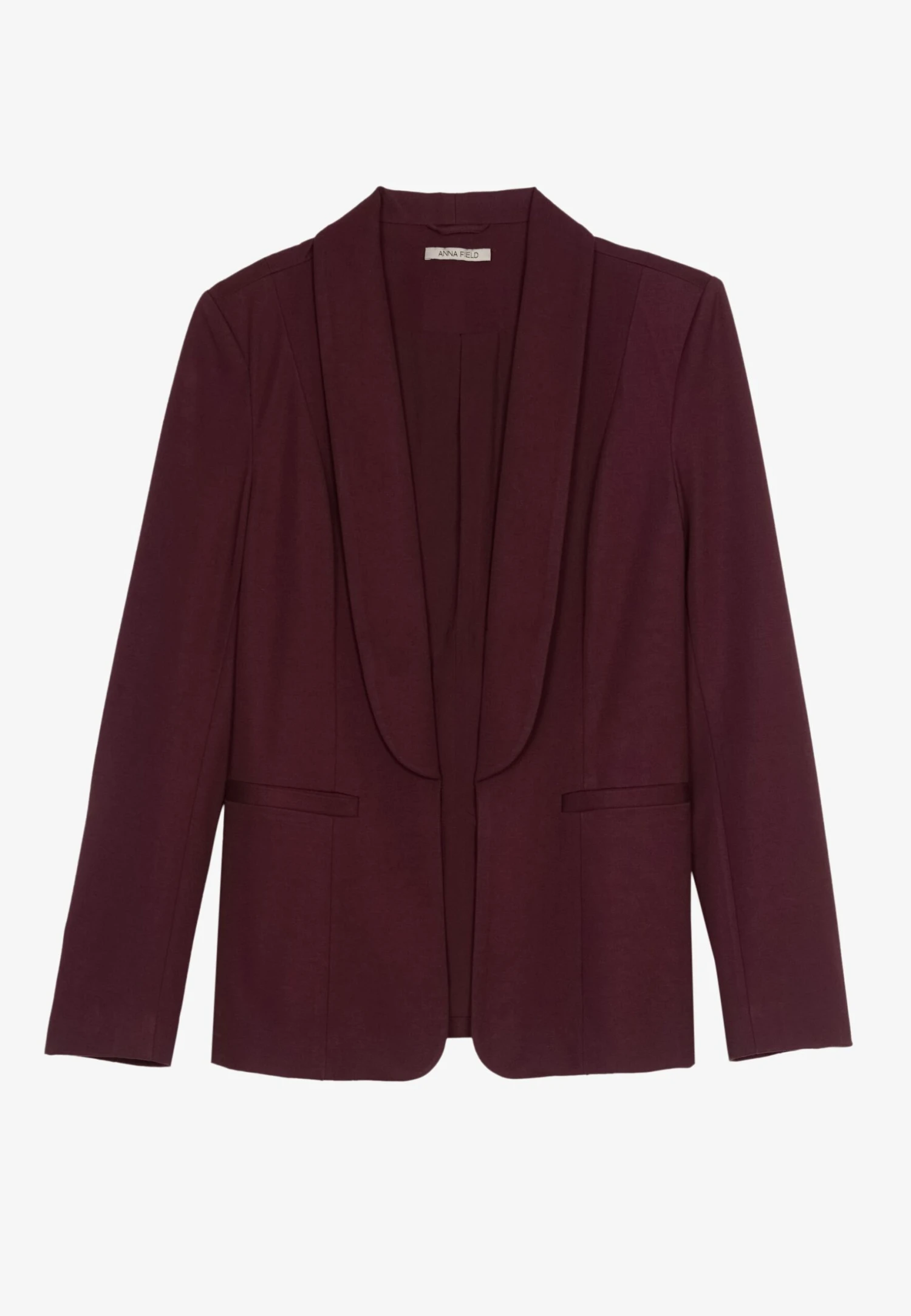 Anna Field Blazer - Bordeaux 6 Anna Field Blazer - Bordeaux - Image 6