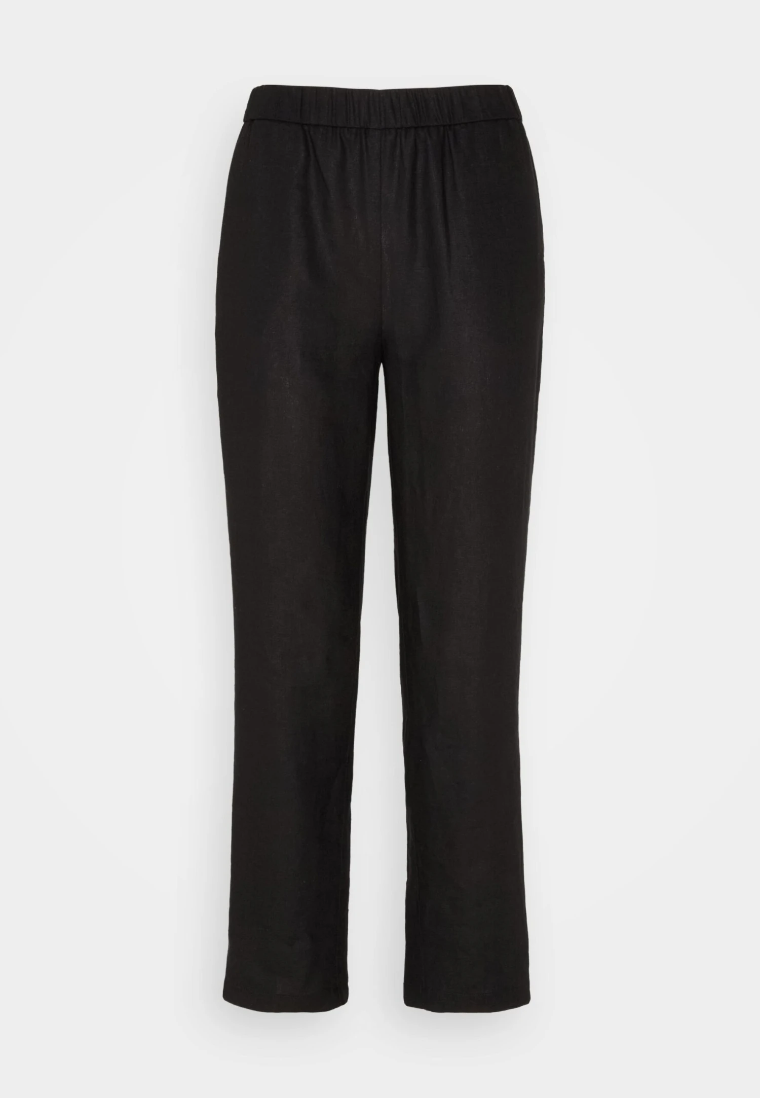 Anna Field Linen Mix - Broek - Black 5 Anna Field Linen Mix - Broek - Black - Image 5