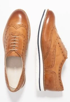 Anna Field Leather - Sportieve Veterschoenen - Cognac -Anna Field c022dfcf4af843e194d20c1c18f18da9
