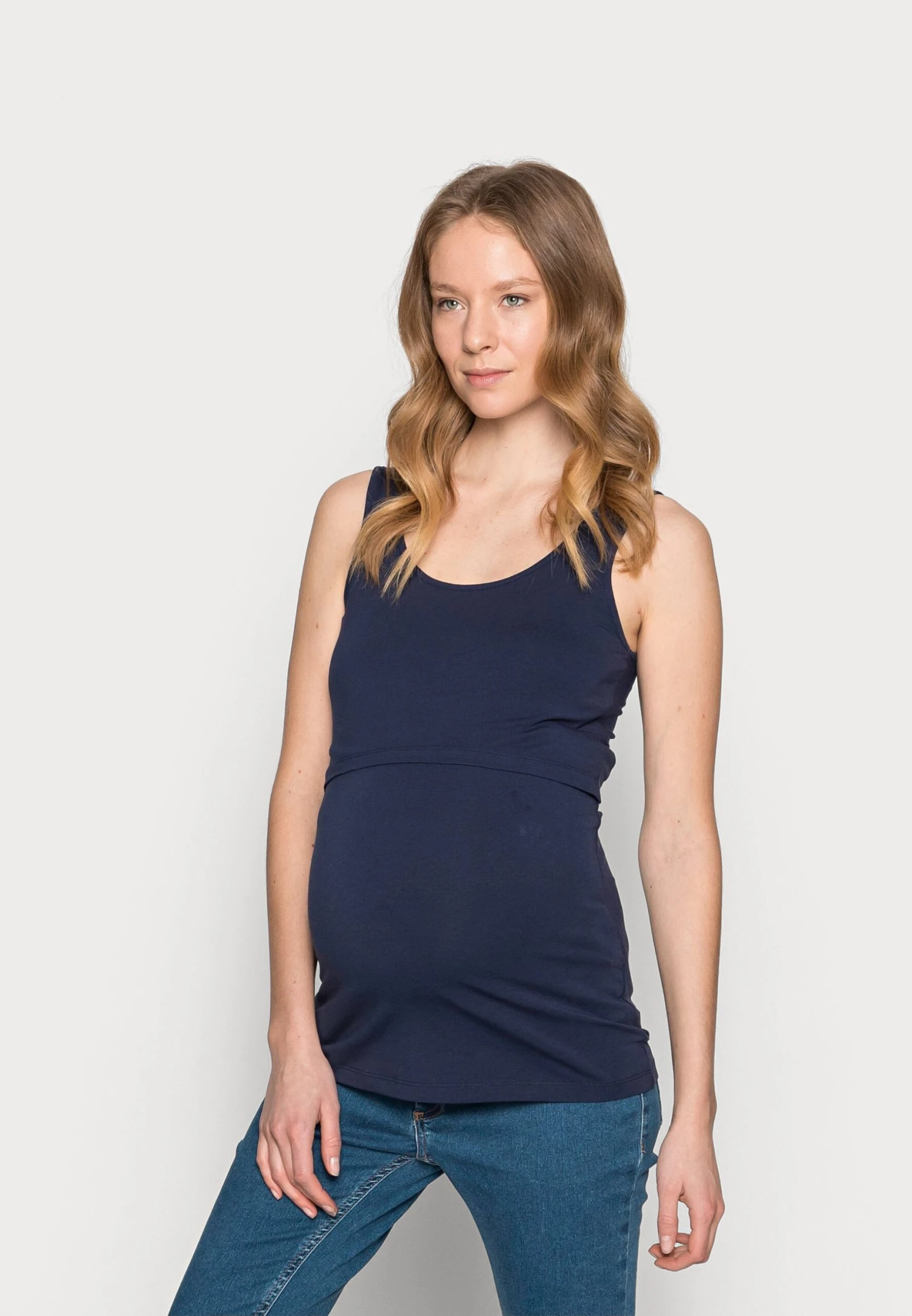 Nursing 2 Pack - Top - Top - Dark Blue/Grey 2 Nursing 2 Pack - Top - Top - Dark Blue/Grey - Image 2