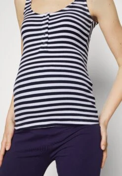 Top - White/Blue -Anna Field c4c86d980e0e46e3adbb6e8a05dad20e