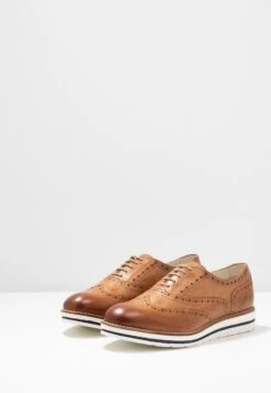 Anna Field Leather - Sportieve Veterschoenen - Cognac -Anna Field c63208e013b947dc987ae4c00b94aaef