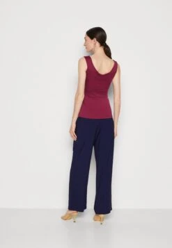 Anna Field Top - Dark Red -Anna Field c6c1f977b4454b0fa1f8a9c3927c44e8