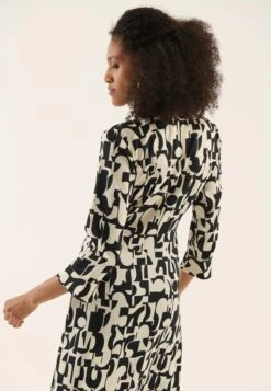 Anna Field Jurk - Black/Off-White -Anna Field c7308499c078406695ac8c4c1ab1373d