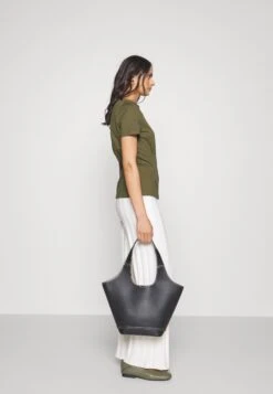 Anna Field T-Shirt Basic - Khaki -Anna Field c94876112e16413c95528190ec2dce5d