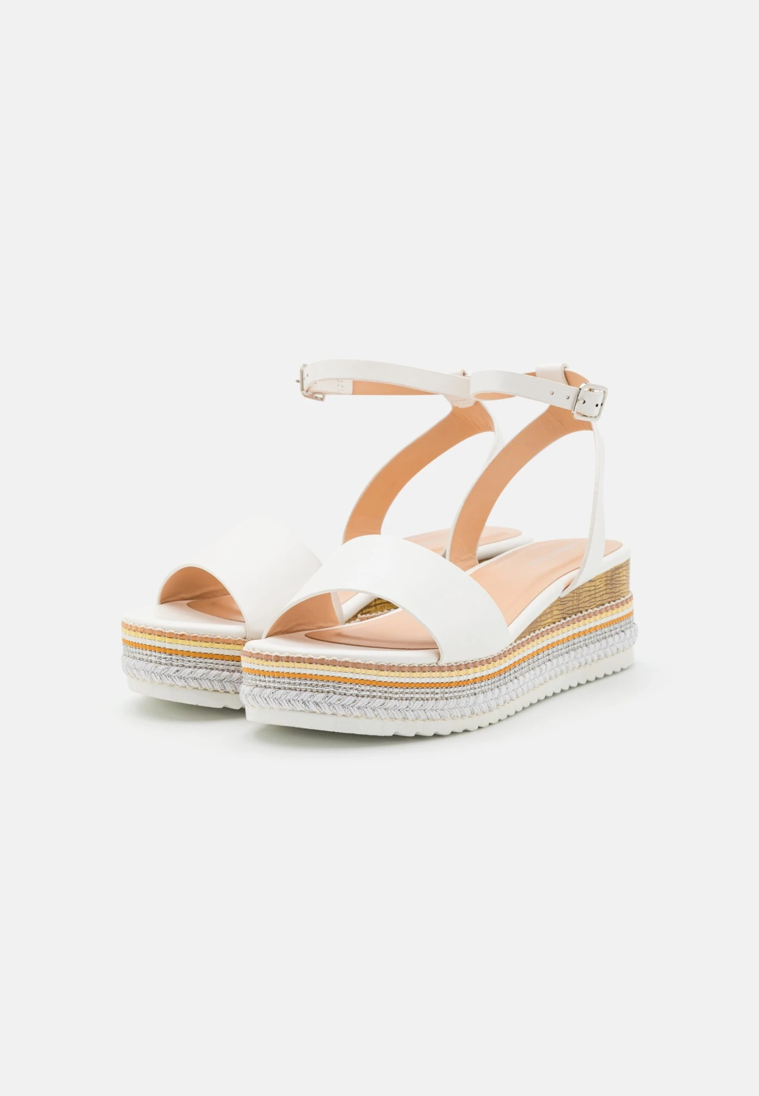 Anna Field Sandalen Met Plateauzool - White 3 Anna Field Sandalen Met Plateauzool - White - Afbeelding 3