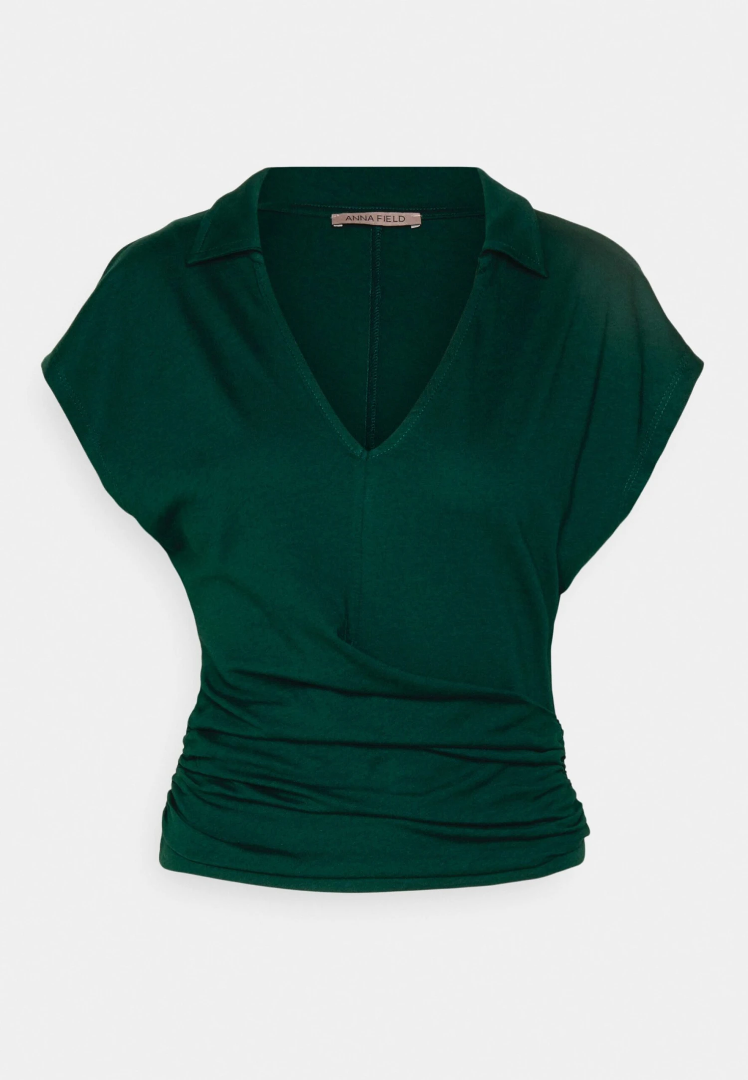Anna Field Wrap Blouse- Blouse - Dark Green 6 Anna Field Wrap Blouse- Blouse - Dark Green - Image 6