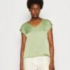 Anna Field T-Shirt Basic - Olive