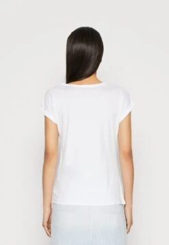 Anna Field 3 Pack - T-Shirt Basic - White/Mottled Light Grey -Anna Field d3cf22a40ef7493a8cf5a7e9899e8e98