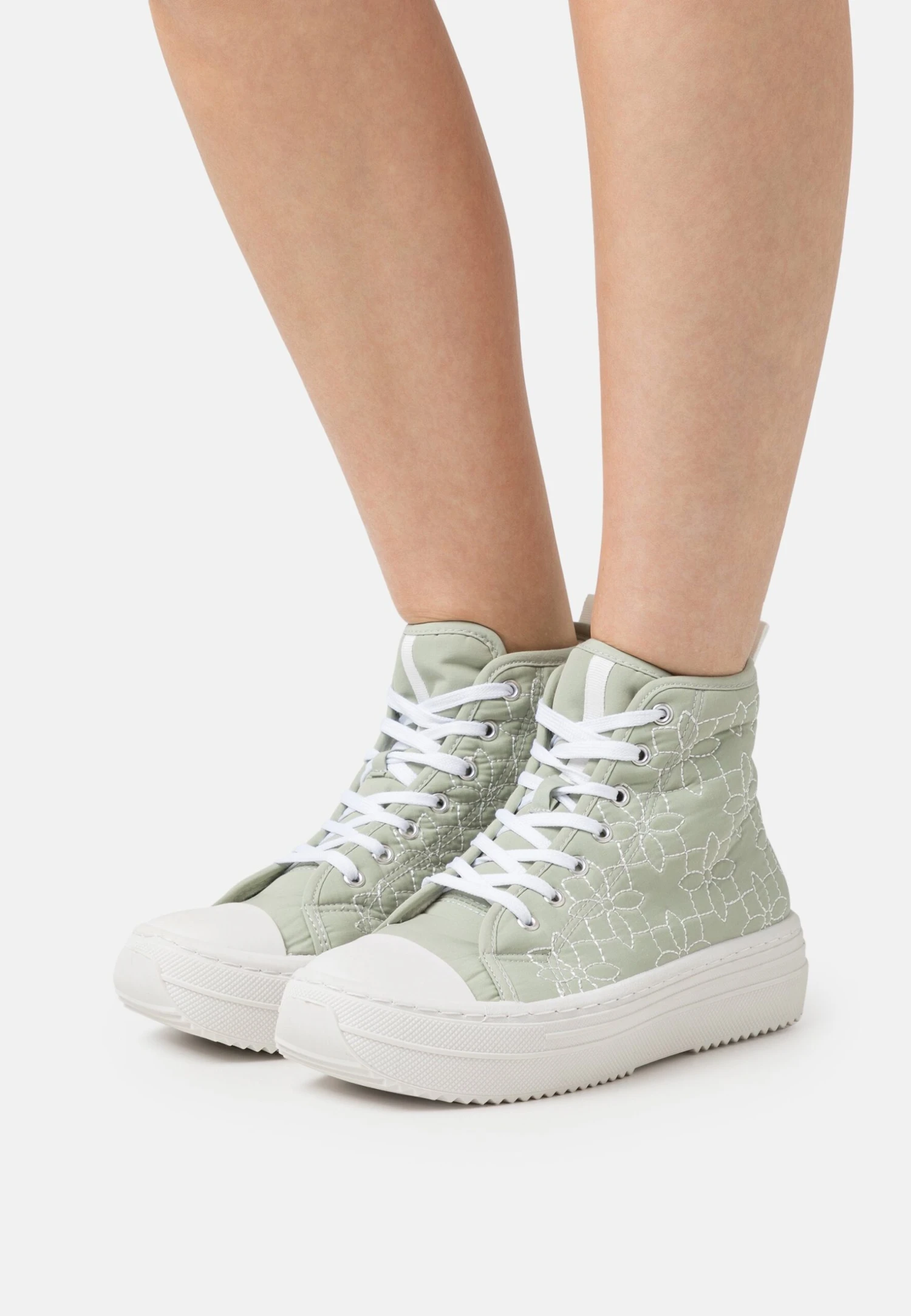 Anna Field Sneakers Hoog -Light Green 1 Anna Field Sneakers Hoog -Light Green