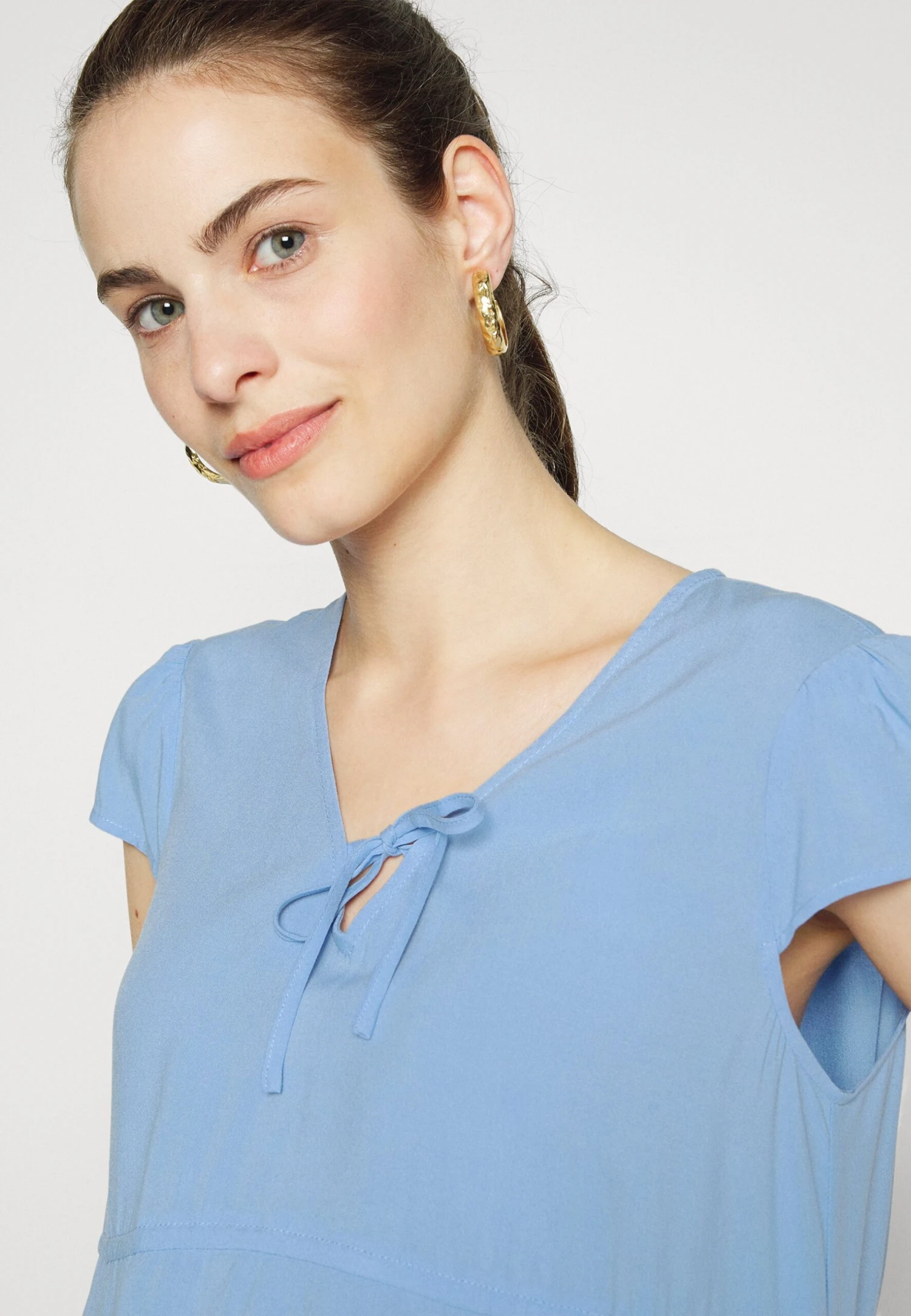 Blouse - Light Blue 5 Blouse - Light Blue - Image 5