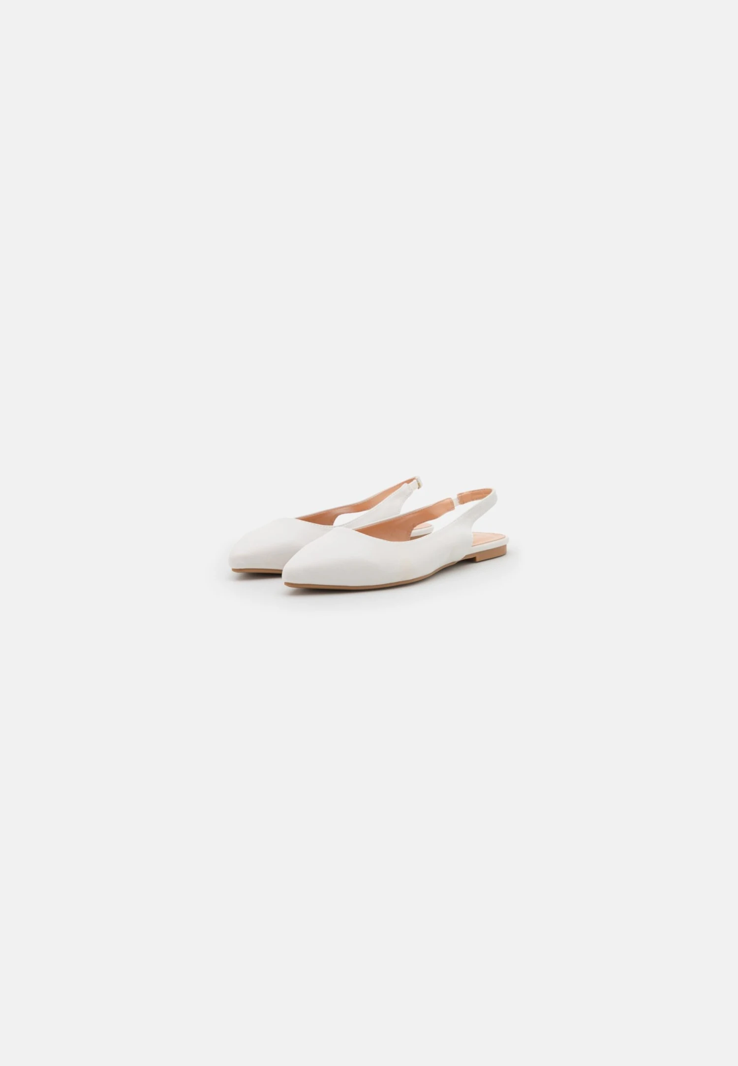 Anna Field Slingback Ballerina´S - White 3 Anna Field Slingback Ballerina´S - White - Image 3